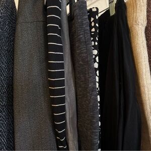 9 Stylish Women's skirts stretchy ranging sizes 8-12 and one matching jacket